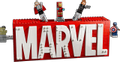 LEGO Marvel Super Heroes MARVEL-logo og minifigurer - 76313