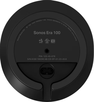 SONOS Era 100 Trådløs Højttaler - Sort (E10G1EU1BLK)