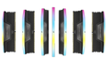 CORSAIR Vengeance RGB DDR5-6000 - 32GB - CL38 - Dual Channel (2 pcs) - Intel XMP - Sort med RGB (CMH32GX5M2B6000C38)