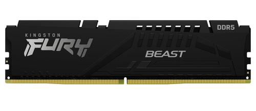 KINGSTON Fury Beast - DDR5 - 16GB Kit (2x8GB) - 5600MHz - CL40 - Sort (KF556C40BBK2-16)