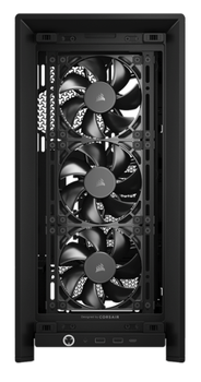 CORSAIR FRAME 4000D RS (3 black fans) - Kabinet - Miditower - Sort (CC-9011312-WW)