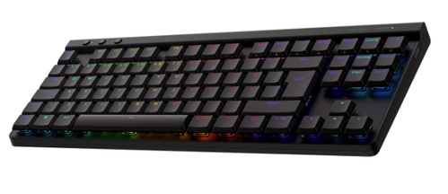 LOGITECH G515 LIGHTSPEED TKL - Tactile - Black - Gaming Tastatur - Uden Numpad - Nordisk - Sort (920-012550)