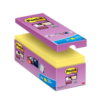 3M Post-it SS-Klistrelapper 76x76 V-pack gul (16) (7100235021)