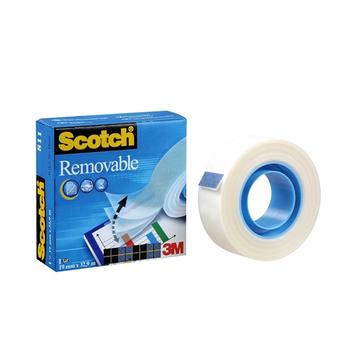 3M SCOTCH Magic Teip 811 Avtagbar 19mmx33m (7000029163)