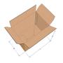 Smurfit Kappa Pappkasse std 7 automatbunn 45x30x30cm