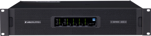 LAB Gruppen D 200:4L Lake Amp 4x4400W/ 4ohm Up to 5000 W per channel (992308051)