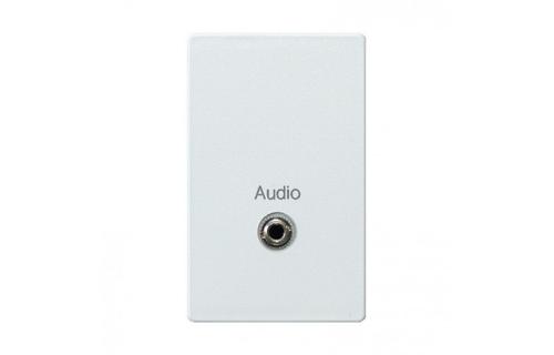 AVC Tilslutning Audio 1 ½  modul i hvid (AN-01B)