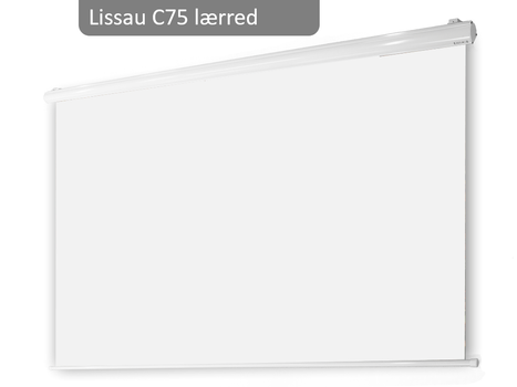 LISSAU manuel lærred 183x180cm i hvid 4:3 (CS7523-183-1)