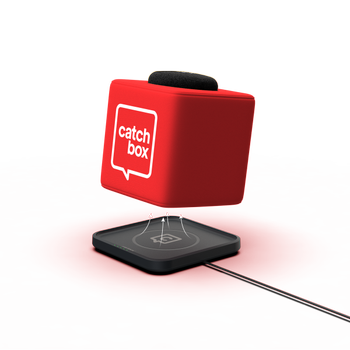 Catchbox # UDGÅET Catchbox Plus inkl trådløs oplader, Custom cover (PLU-1TX-1WCH-C)