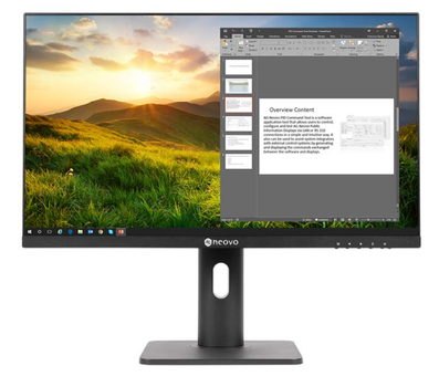 AG NEOVO 27" Ergonomisk Full HD skærm - Højdejustérbar med 3 års garanti (LH2702)