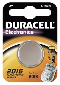 DURACELL Batteri Duracell Electronics 2016 1stk/pak DL2016 / CR2016 / KCR2016 (5000394033948)