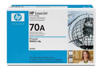 HP Lasertoner HP Q7570A sort LaserJet N5025/ M5035mfp 15.000 sider v/5% (Q7570A)