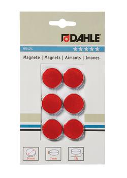 Dahle Magnet,  24mm, runt Reytt, 6 stk. (95424-20994)
