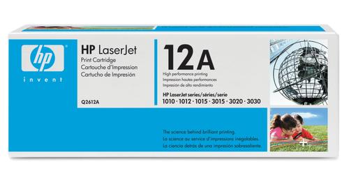 HP Lasertoner HP Q2612A Laserjet 1010/ 12/ 15/ 22/ 30XX 2.000 sider v/5% (Q2612A)