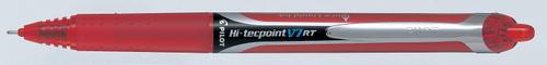 Pilot Roller Pilot Hi-Tecpoint V7 RT rød stregbrd. 0,4mm  (342950)