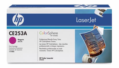 HP Lasertoner HP CE253A magenta CLJ CP3525 7.000 sider v/5% (CE253A)