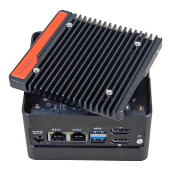 ALLNET Mini PC NAS-N355, Windows 11 Pro, 16GB Ram, 256GB SSD, Wifi 7, 2x USB 3.2, 2xHD out, 4x M.2 NVME (NAS-355)