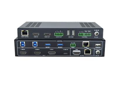 STOLTZEN Stoltzen HERA PS42UCH + RX-1 KIT USB-C & HDMI switch m/USB hub + HDBT Rx (PS42UCH+RX-1-KIT)