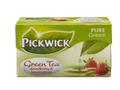 Pickwick Te Pickwick grøn te Jordbær+Citron 20breve/pak