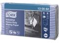 TORK Aftørringspapir Tork ekstra kraftig W4 3-lags blå 5x100ark 32x39cm