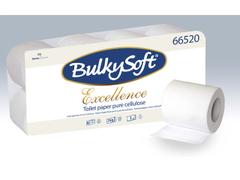 Øvrige Toiletpapir Bulky Soft Excellence 3-lags hvid 29m 72rl/kar 250ark 9x8rl/kar