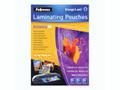 FELLOWES Lamineringslommer 80 mic. 216x303mm 100stk/pak A4