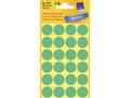 AVERY Universeletiket, Avery, 3006 grøn, pakke med 96 stk, FSC Mix Credit