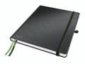 LEITZ Notesbog Leitz Complete iPad str kvadreret 80 ark sort 187x20x244 mm