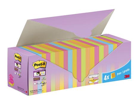 POST-IT Post-it Super Sticky Z-Notes 76x76mm 24bl/pak (7100236587)