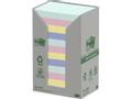 POST-IT Post-it blok Recycled ass. 38x51mm 24blk/pak