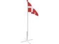Øvrige Flagstang 180cm m/fod, flagline, hejs og flag