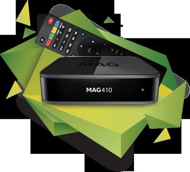MAG 410 ANDROID IPTV SET TOP BOX INTERNET TV (mag410iptv)