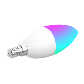 Woox WIFI-OHJATTAVA ÄLYLAMPPU LED RGBW E14 4.5W (WOOX-R5076)