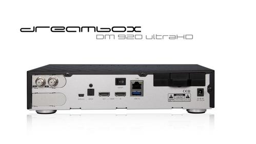 DREAMBOX Dreambox DM920 UHD 4K 1x DVB-C/T2 Dual 1x TripleTuner E2 Linux PVR Receiver (dm920tctriple)