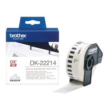 BROTHER P-Touch DK-22214  continue length paper 12mm x 30.48m (DK22214)