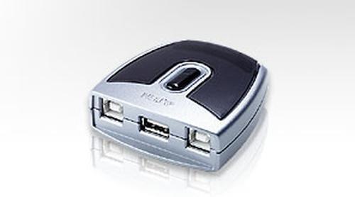 ATEN manuell USB 2.0 switch, 2 datorer till 1 enhet (US221A)