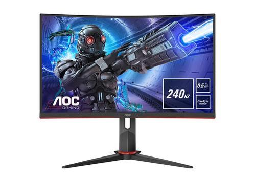 AOC C27G2ZU/ BK 27" FHD VA CURVED HAS DP/HDMI 240HZ FREESYNC (C27G2ZU/BK)
