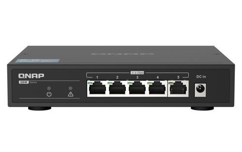 QNAP QSW-1105-5T SWITCH5PORT 2.5GBPS AUTO NEG 2.5G/ 1G/ 100M UNMANAG PERP (QSW-1105-5T)