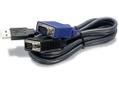 TRENDNET Cable, 1.8m USB/VGA