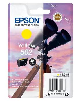 EPSON Singlepack Yellow 502 Ink (C13T02V44010)