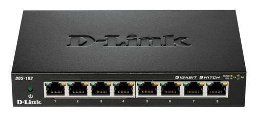 D-LINK DGS-108/E  8-port Gigabit Switch (DGS-108/E)
