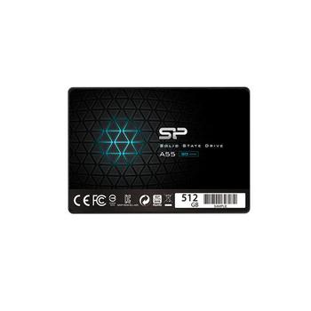 SILICON POWER SSD 512GB 2,5 SATAIII A55 7mm Full Cap, Bl (SP512GBSS3A55S25)