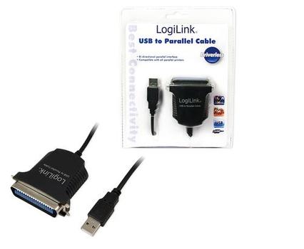 LOGILINK Adp USB to Parallel F-FEEDS (AU0003C)
