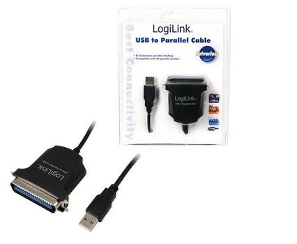 LOGILINK Logilink Adapter USB to Parallel AU0003C (Blister (retail)) (AU0003C)