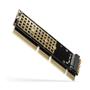 AXAGON PCI-E 3.0 16x - M.2 SSD NVMe. Up to 80mm interface cards/adapter Internal