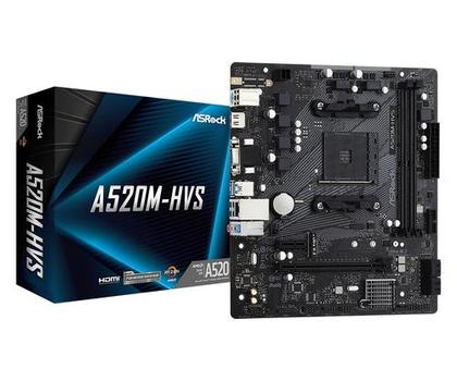 ASROCK Amd A520 Socket Am4 Micro Atx (A520M-HVS)