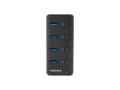 NATEC MANTIS USB 2.0 Type-B 5000 Mbit/s Black