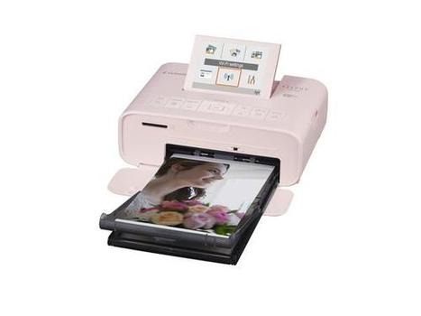 CANON SELPHY CP1300 pink Photo printer Display 8,1cm 3,2inch Wi-Fi Printing Airprint Memory Card Slots USB (2236C002)