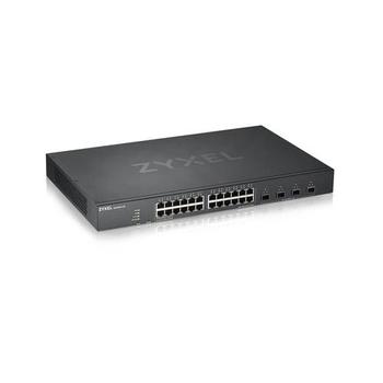 ZYXEL 28 PORT SMART MGD SWITCH WEB + CLOUDMGD USABLE            IN PERP (XGS1930-28-EU0101F)
