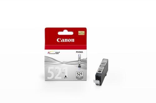 CANON CLI-521G ink cartridge grey standard capacity 9ml 1.370 pages 1-pack (2937B001)
